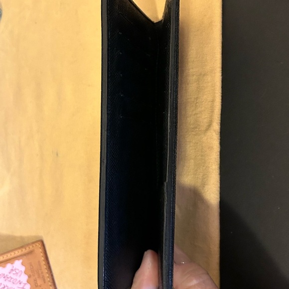 Authentic Louis Vuitton Damier Graphite Brazza Long Wallet - Picture 10 of 11